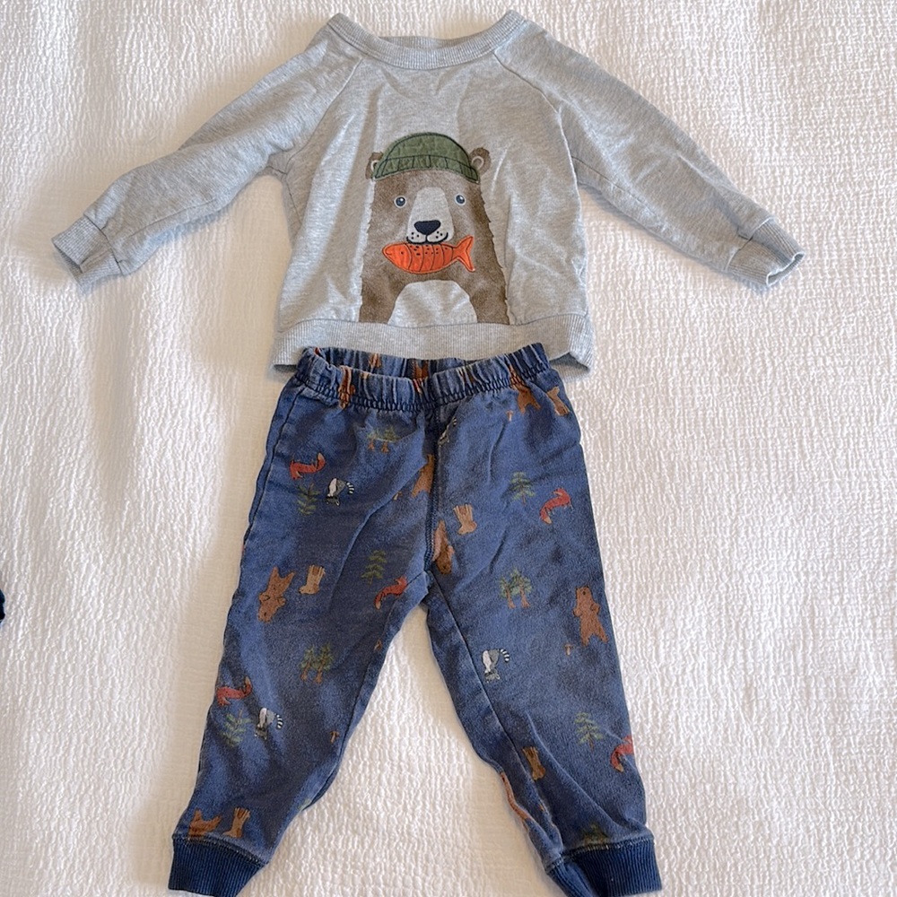 Carters 18M long sleeve pant bundle